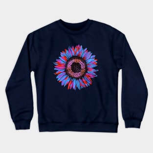 Sunflower Girl Crewneck Sweatshirt